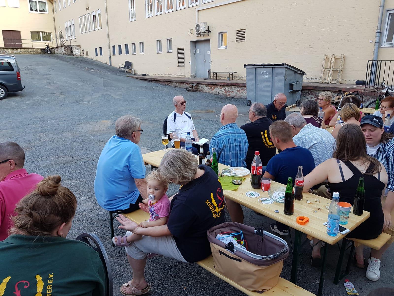 Angrillen am 03. August 2018